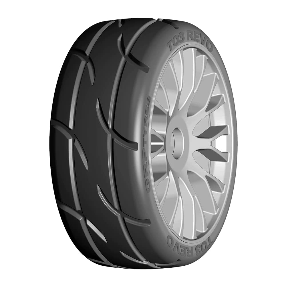 GT  USA 　 Amazon.com: GRP GTK03-XB1 1:8 GT New Treaded Ultrasoft Silver 20